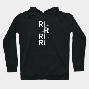 Paradiddle: RLRR LRLL Drum Rudiment Enthusiast Hoodie